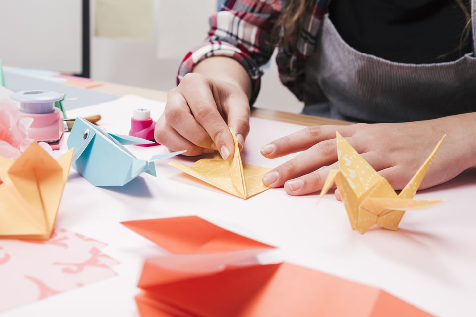 La técnica ancestral del origami